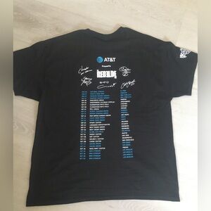 RBD Rebelde US Tour Shirt 2023 Short Sleeve Black XL New